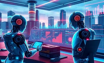 Robótica en operaciones financieras: Eficiencia sin precedentes