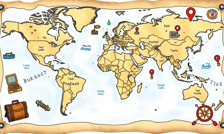 El Mapa del Tesoro: Identificando Nichos de Mercado Internacionales